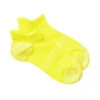 Women's Performance Chakra Tab Sock - Highlighter/White -Alo Yoga Shop A0049W 02808 b1 a1