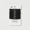 Untangled Hair Tie 6-Pack - Black 1 Untangled Hair Tie 6-Pack - Black -Alo Yoga Shop A0051U 01 b1 a1