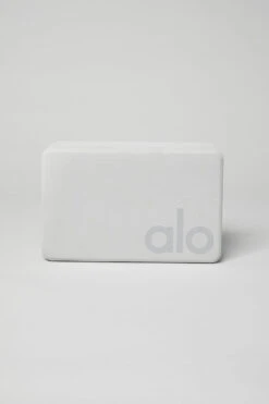 Uplifting Yoga Block - Dove Grey/Silver