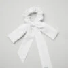 Love Knots Tie Scrunchie - White -Alo Yoga Shop A0225U 00 b1 a1