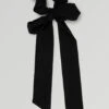 Love Knots Tie Scrunchie - Black -Alo Yoga Shop A0225U 01 1