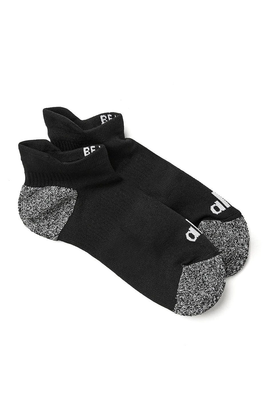 Women's Performance Tab Sock - Black/White 3 Women's Performance Tab Sock - Black/White