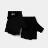 Power Moves Workout Gloves - Black -Alo Yoga Shop A0363U 01 b1 a1