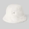 Faux Fur Bucket Hat - Ivory -Alo Yoga Shop A0375U 03299 b1 a1