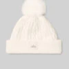 Cable Knit Beanie - Ivory -Alo Yoga Shop A0405U 03299 b1 a1