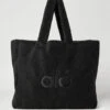 Foxy Sherpa Tote - Black -Alo Yoga Shop A0466U 01 b1 a1