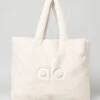 Foxy Sherpa Tote - Ivory 2 Foxy Sherpa Tote - Ivory -Alo Yoga Shop A0466U 03299 b1 a1