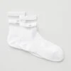 Women's Pulse Grip Sock - White -Alo Yoga Shop A0485W 00 b1 a1