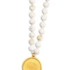 White Turquoise Mala Necklace -Alo Yoga Shop JSM0006 003 b1 a2