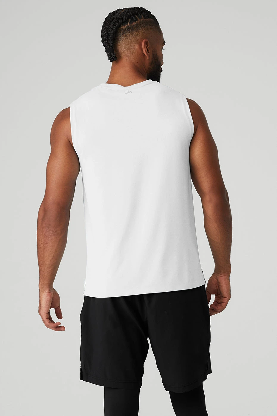 Idol Performance Tank - White 4 Idol Performance Tank - White - Image 2