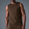 Conquer Muscle Tank - Espresso -Alo Yoga Shop M2066R 04064 b1 s1 a1 1 m221