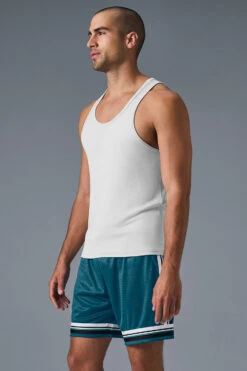 Everyday Modal Rib Tank - White -Alo Yoga Shop M2071R 00 b1 s1 a2 1 m180 2c116a94 0c3e 4591 85c5 76f6beb554ee