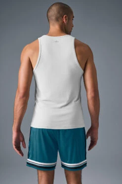 Everyday Modal Rib Tank - White -Alo Yoga Shop M2071R 00 b1 s1 a3 1 m180