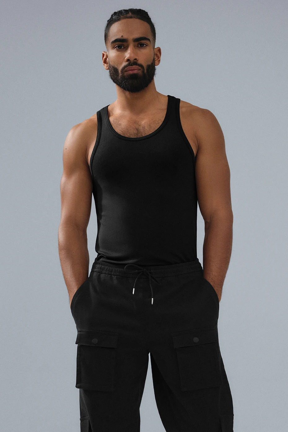 Everyday Modal Rib Tank - Black 5 Everyday Modal Rib Tank - Black - Image 3