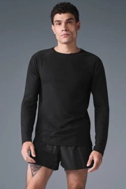 Triumph Long Sleeve Tee - Black