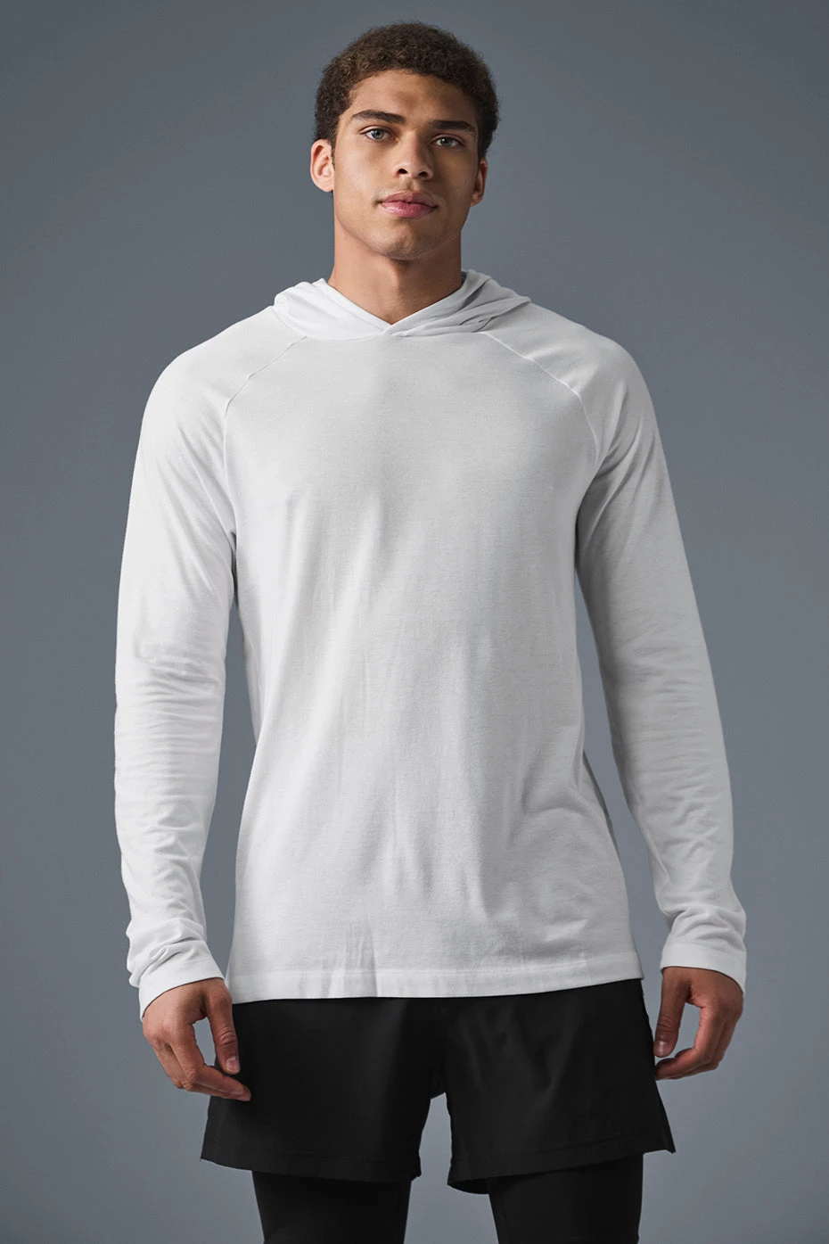Core Hooded Runner - White 3 Core Hooded Runner - White