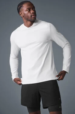 Conquer Reform Long Sleeve With Hood - White