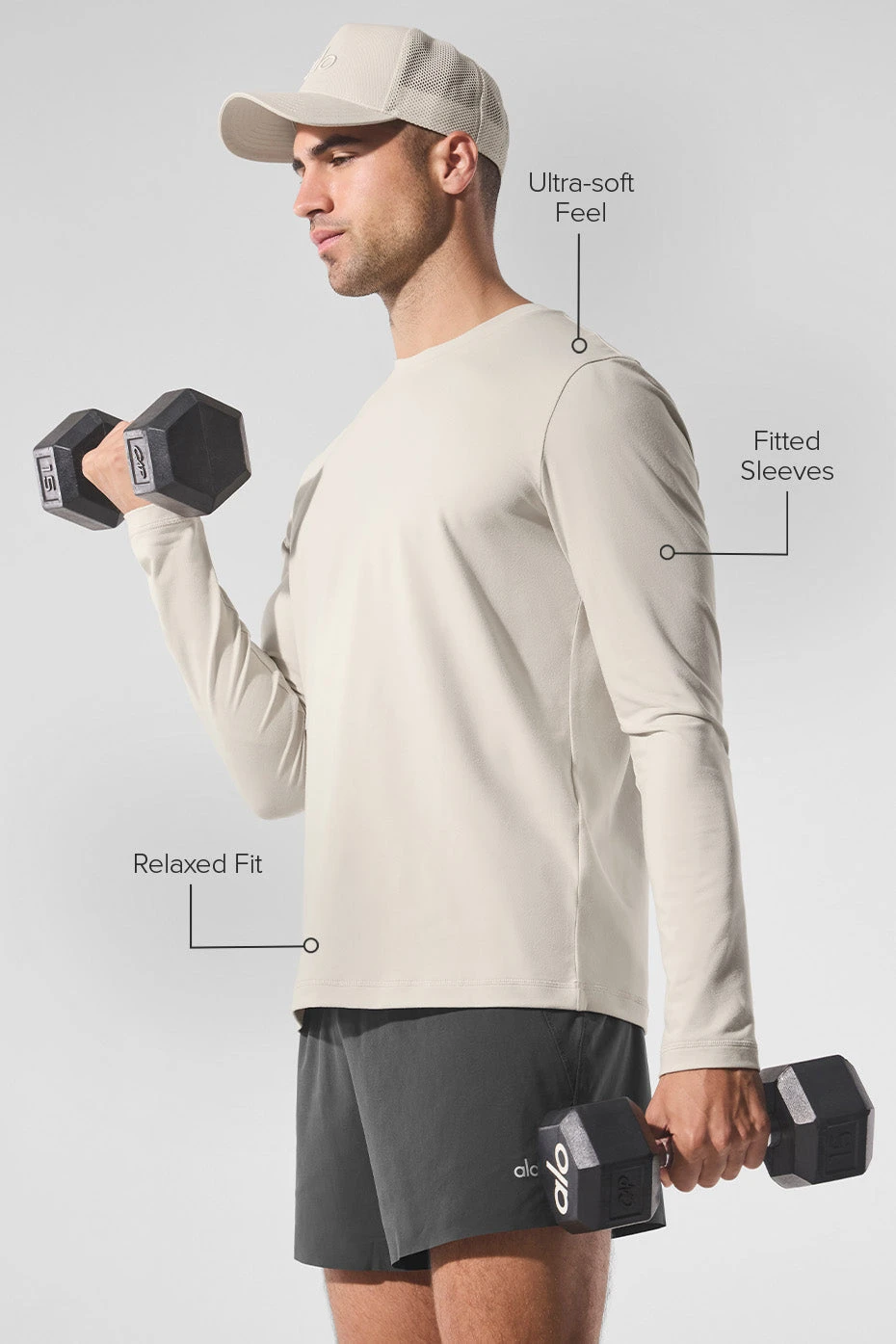 Conquer Reform Crewneck Long Sleeve - Bone 4 Conquer Reform Crewneck Long Sleeve - Bone - Image 2