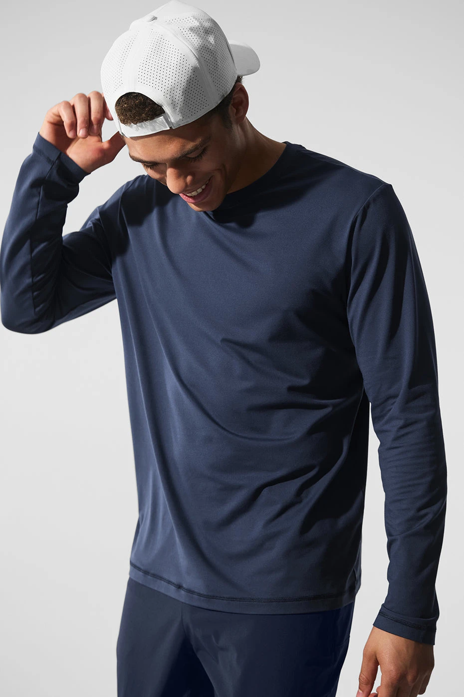 Conquer Reform Crewneck Long Sleeve - Navy 6 Conquer Reform Crewneck Long Sleeve - Navy - Image 4