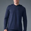 Conquer Reform Long Sleeve With Hood - Navy -Alo Yoga Shop M3199R 03842 b1 s1 a1 1 m214