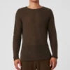 Cashmere Reform Long Sleeve - Espresso -Alo Yoga Shop M3229R 04064 b1 s3 a1 1 m154