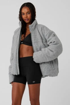 Glenplaid Colosseum Stage Puffer - Light Glenplaid -Alo Yoga Shop M4149R 04649 b1 s1 a2 1 m76