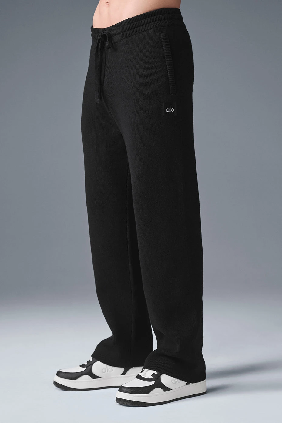 Scholar Straight Leg Sweatpant - Black 5 Scholar Straight Leg Sweatpant - Black - Image 3