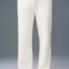 Scholar Straight Leg Sweatpant - Ivory -Alo Yoga Shop M5171R 03299 b1 s1 a1 1 m214