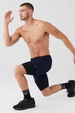 7'' Unity 2 In 1 Short - Navy/Black -Alo Yoga Shop M6060R 04660 b1 s3 a2 2 m108