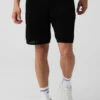 Open-Knit Short - Black 1 Open-Knit Short - Black -Alo Yoga Shop M6117R 01 b1 s3 a1 1 m108