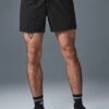 7'' Diamond Circuit Short - Black/Anthracite -Alo Yoga Shop M6125R 02620 b1 s1 a1 1 m214