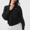 Accolade Crew Neck Pullover - Black 1 Accolade Crew Neck Pullover - Black -Alo Yoga Shop U3031RG 01 b1 s1 a1 1 m54 da837a92 2825 41c7 9f4c a2be198c8a6c