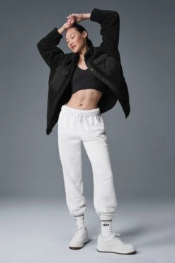 Sherpa Edge Shacket - Black -Alo Yoga Shop U4029R 01 b1 s1 a4 1 m54