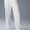 Accolade Sweatpant - White -Alo Yoga Shop U5013RG 01300 b1 s1 a1 1 m54