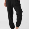 Cuffed Renown Heavy Weight Sweatpant - Black -Alo Yoga Shop U5014R 01 b1 s1 a1 1 m18