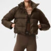 Gold Rush Puffer - Espresso -Alo Yoga Shop W4380R 04064 b1 s1 a1 1 m205