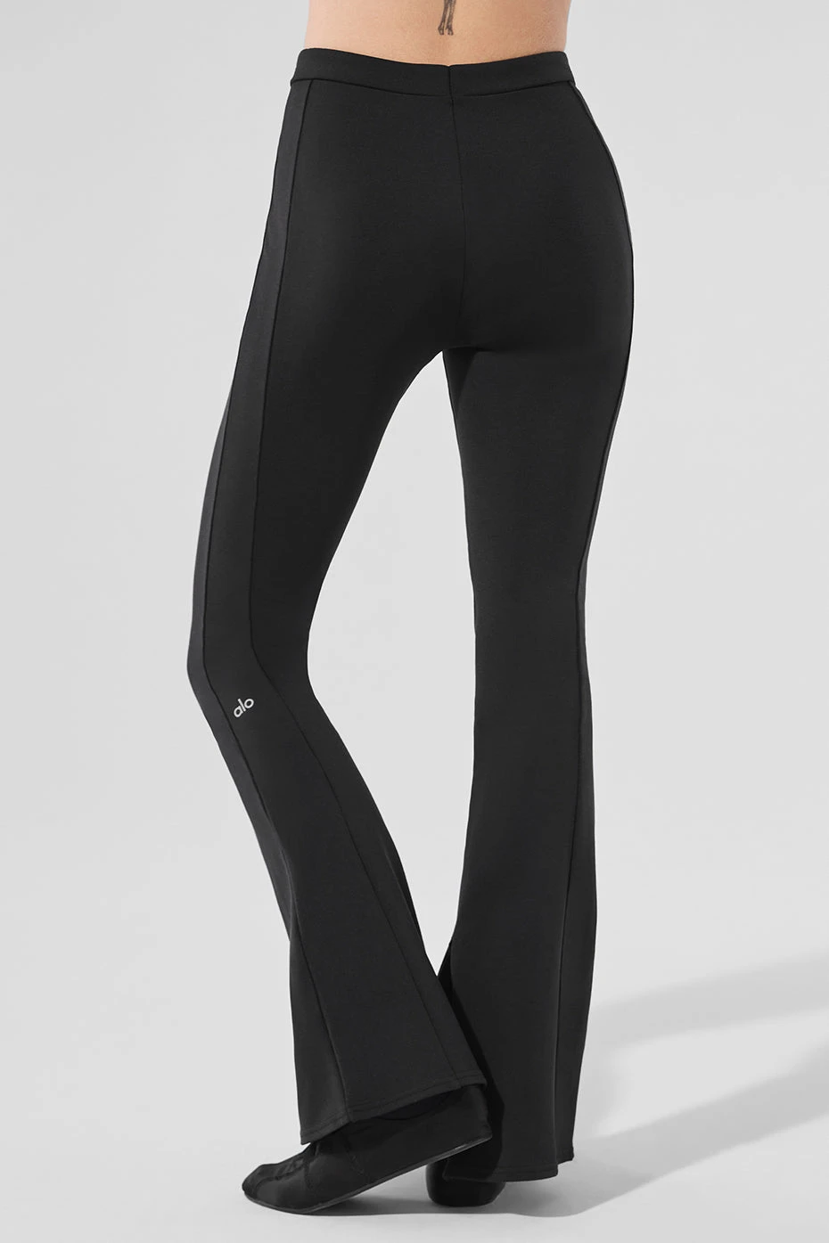 High-Waist Zip It Flare Legging - Black 5 High-Waist Zip It Flare Legging - Black - Image 3
