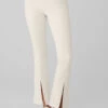 Airbrush High-Waist 7/8 Flutter Legging - Ivory -Alo Yoga Shop W51109R 03299 b1 s1 a1 1 m54