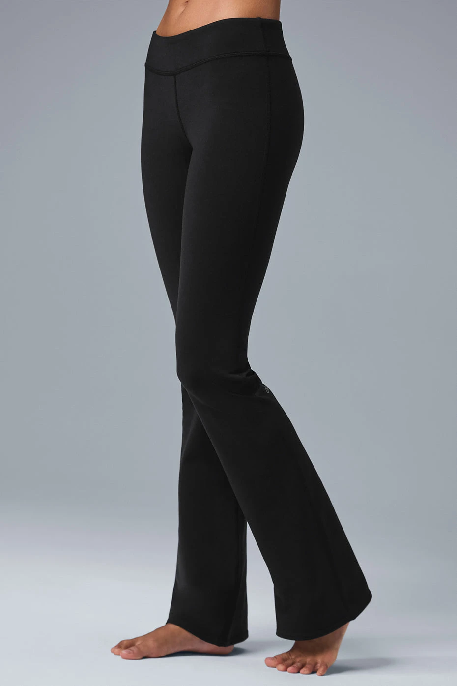 Airbrush Low-Rise Bootcut Legging - Black 5 Airbrush Low-Rise Bootcut Legging - Black - Image 3