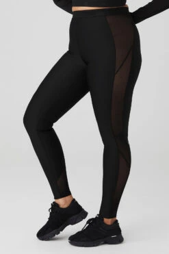 Airlift High-Waist Ballet Dream Legging - Black -Alo Yoga Shop W51235R 01 b1 s4 a3 1 m127