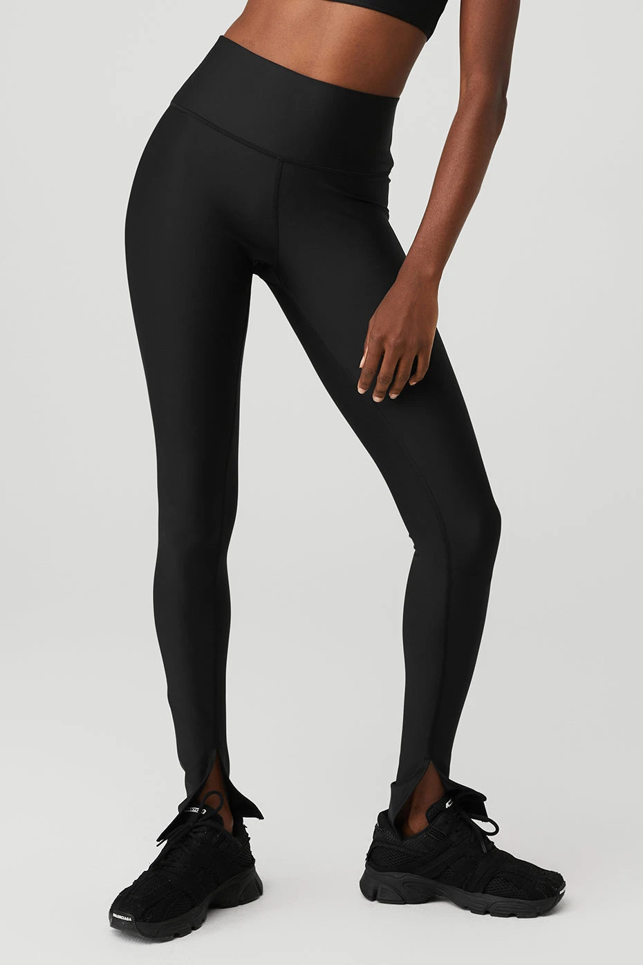 Airlift High-Waist Elongated Legging - Black 2 Airlift High-Waist Elongated Legging - Black