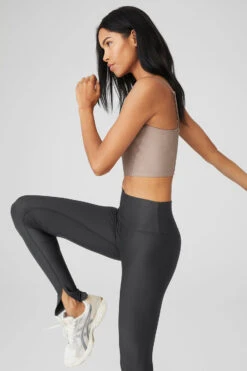 Airlift High-Waist Elongated Legging - Anthracite -Alo Yoga Shop W51311R 02125 b1 s1 a4 1 m18