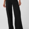 High-Waist Risk Taker Trouser - Black -Alo Yoga Shop W51338R 01 b1 s1 a1 1 m18