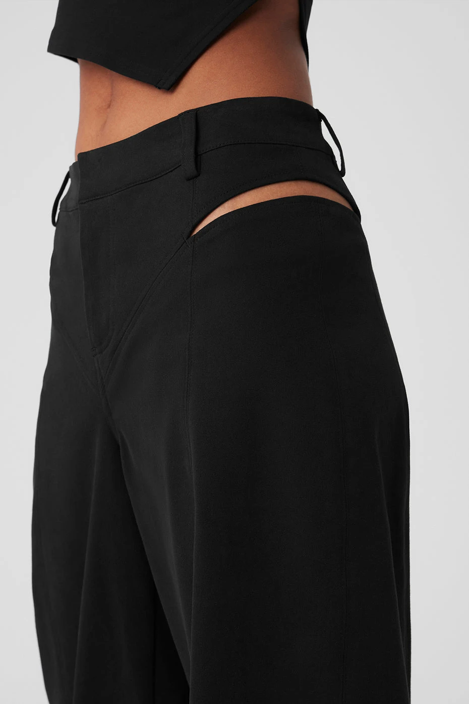 High-Waist Risk Taker Trouser - Black 6 High-Waist Risk Taker Trouser - Black - Image 4