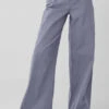 High-Waist Risk Taker Trouser - Fog -Alo Yoga Shop W51338R 05134 b1 s1 a1 1 m54