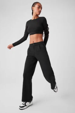Road Trip Trouser - Black -Alo Yoga Shop W51342R 01 b1 s1 a5 1 m125