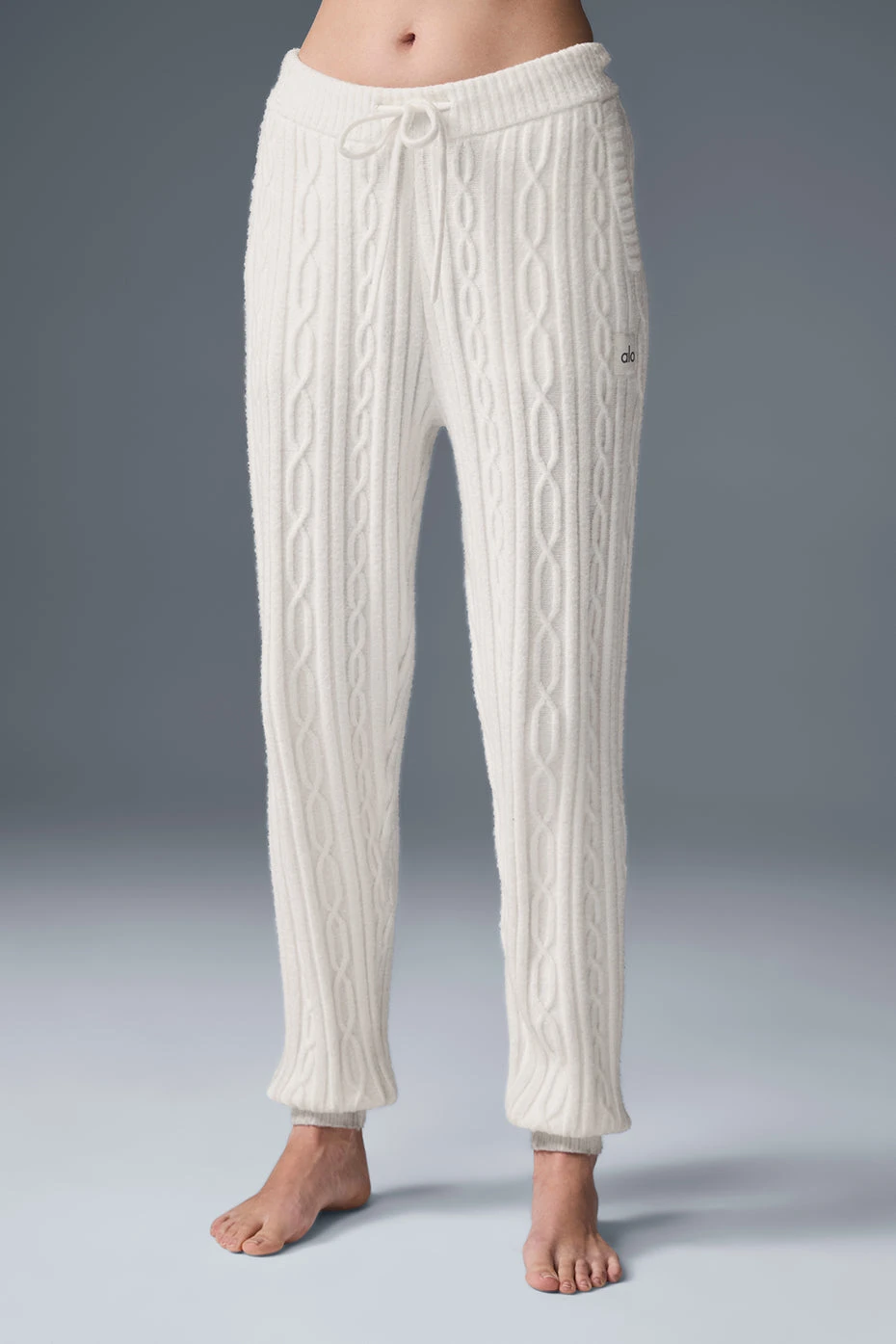 Cable Knit Winter Bliss Pant - Ivory 3 Cable Knit Winter Bliss Pant - Ivory