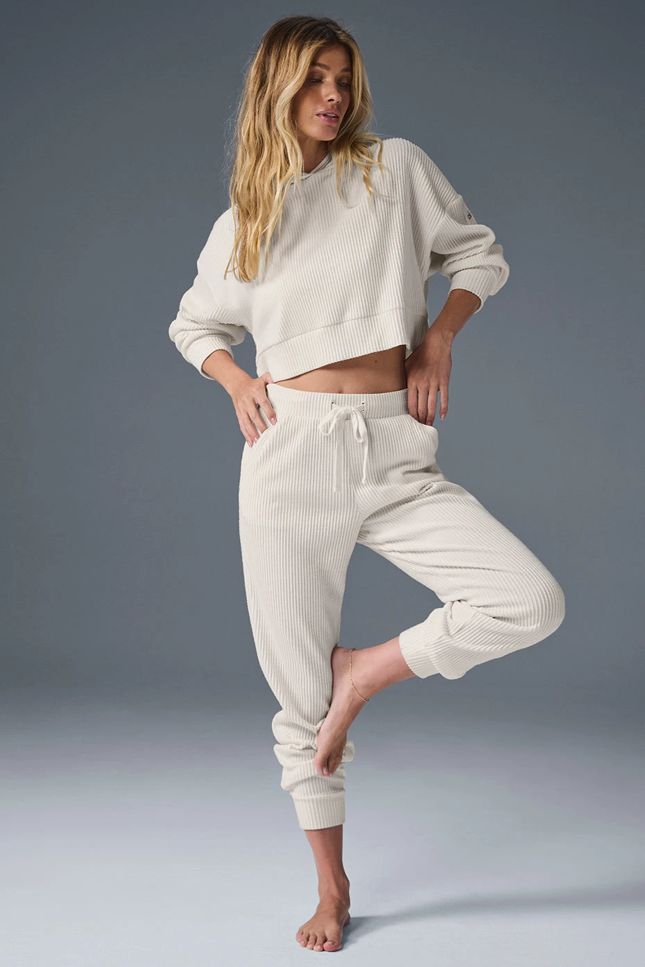 Muse Sweatpant - Ivory 7 Muse Sweatpant - Ivory - Image 5