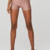 3" High-Waist Airlift Short - Smoky Quartz -Alo Yoga Shop W6363R 02512 b1 s1 a1 1 m76
