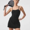 Alosoft Courtside Tennis Dress - Black 1 Alosoft Courtside Tennis Dress - Black -Alo Yoga Shop W8176R 01 b1 s1 a2 1 m54